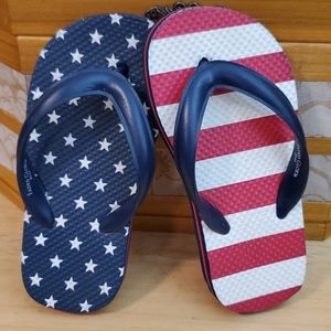 Americana Flip Flops